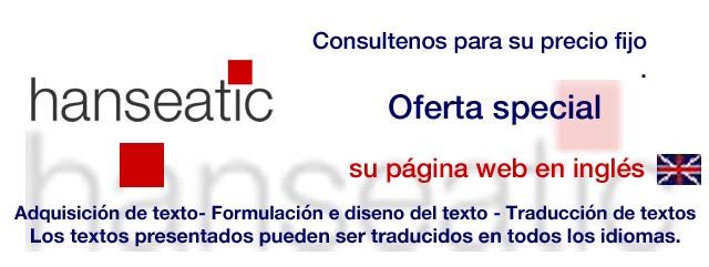 Special Offer hanseatic text+translation ES